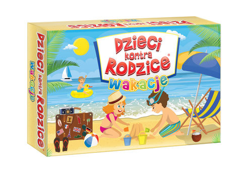 okładka Dzieci kontra Rodzice Wakacje książka