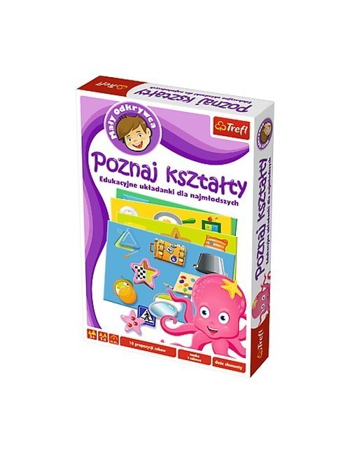 okładka Poznaj kształty Mały odkrywca książka