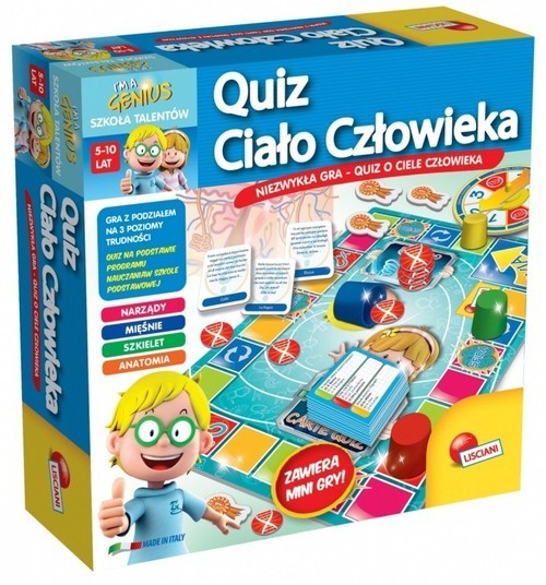 okładka Quiz Ciało człowieka książka