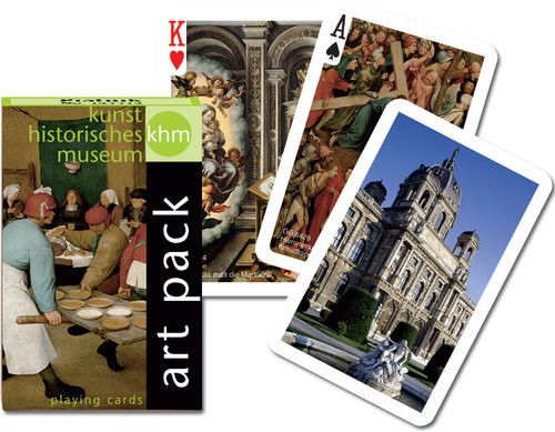 okładka Karty do gry Piatnik 1 talia Muzeum Sztuki książka