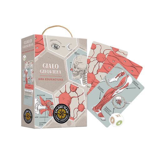 okładka Xplore Team Gra edukacyjna Ciało człowieka książka