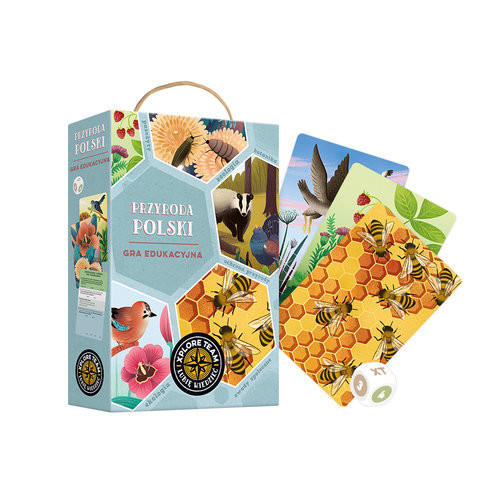 okładka Xplore Team Gra edukacyjna Przyroda Polski książka