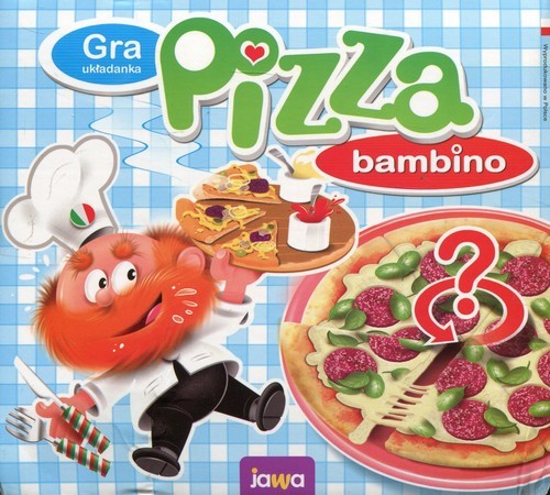 okładka Gra Pizza Bambino Układanka książka