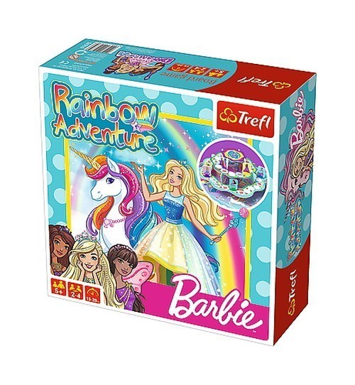 okładka Barbie Rainbow Adventure książka