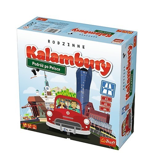 okładka Rodzinne kalambury Polska książka