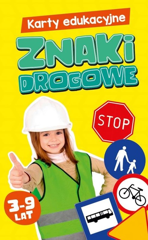okładka Karty edukacyjne Znaki drogowe książka
