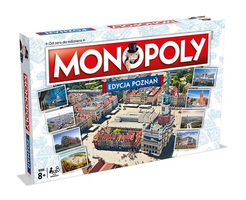 okładka Monopoly edycja miejska Poznań książka