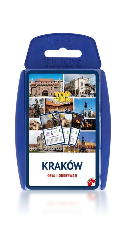 okładka Top Trumps Kraków Graj i odkrywaj! książka