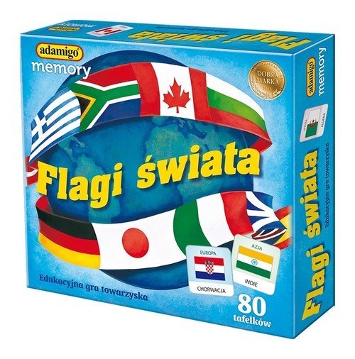 okładka Flagi świata memory książka