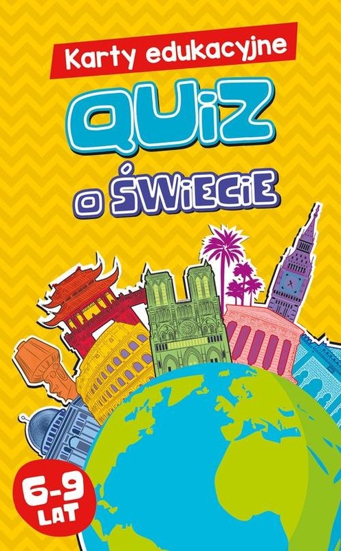 okładka Karty edukacyjne. Quiz o świecie książka | Jakub Kolasiński, Hubert Wierciński