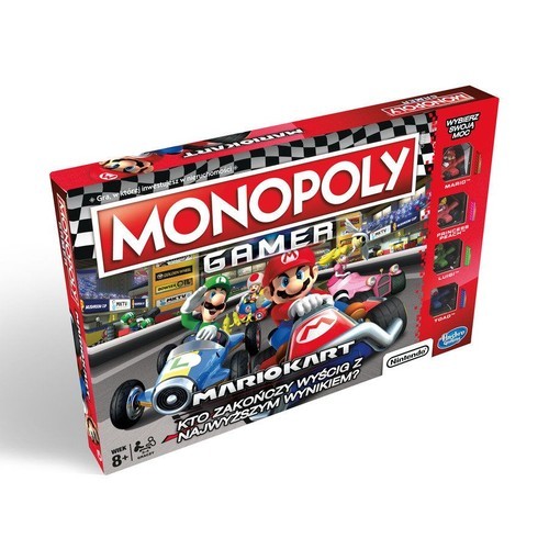 okładka Monopoly Gamer Mariokart książka