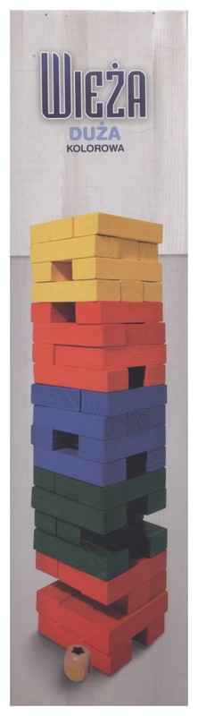 okładka Wieża kolorowa książka