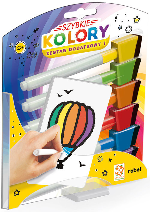 okładka Szybkie kolory: Zestaw dodatkowy 1 książka