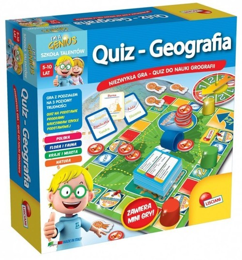 okładka I'm A Genius Quiz Geografia książka