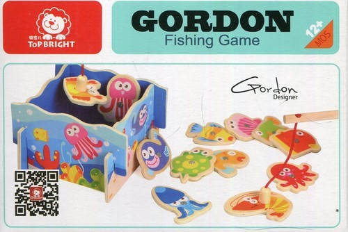 okładka Top Bright Gra rybki magnetyczne książka