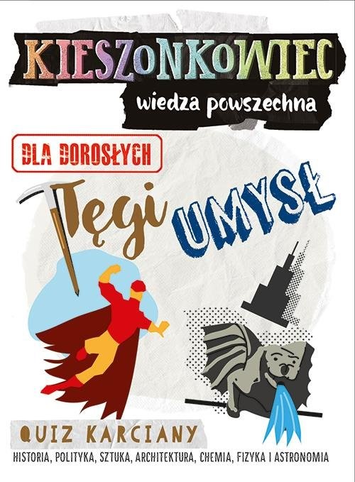 okładka Kieszonkowiec wiedza powszechna Tęgi umysł książka | Magdalena Witkowska, Marta Stowe, Jó Serwatka