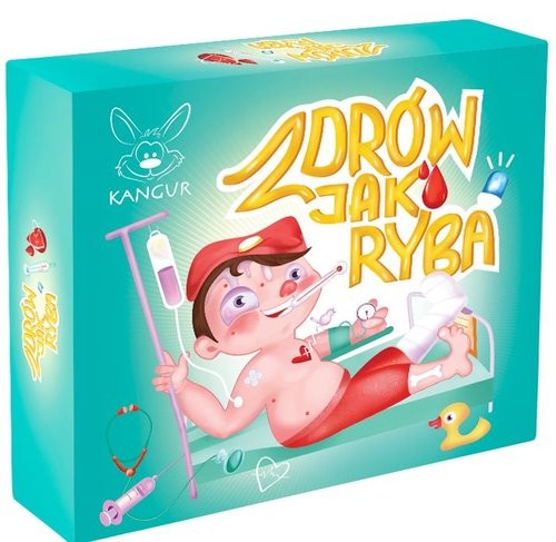 okładka Zdrów jak ryba książka