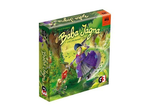 okładka Baba Jagna i zaczarowany las książka