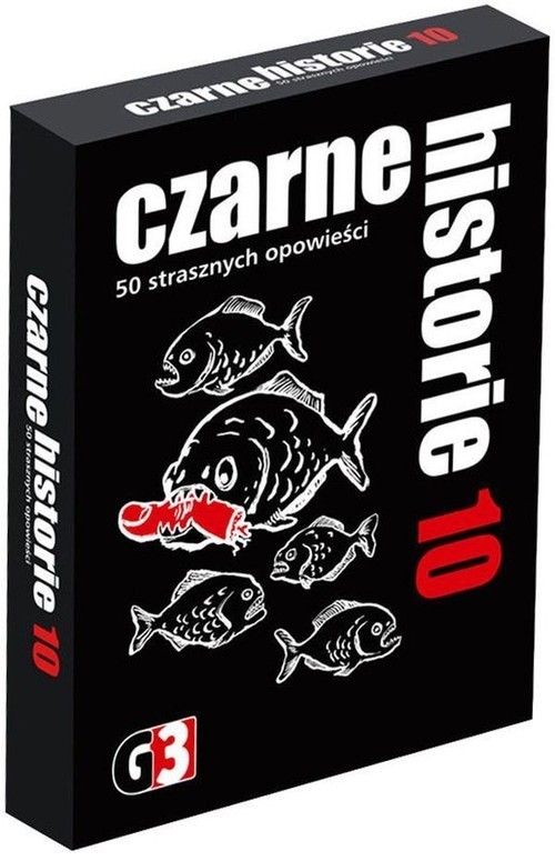 okładka Czarne historie 10 50 strasznych opowieści książka