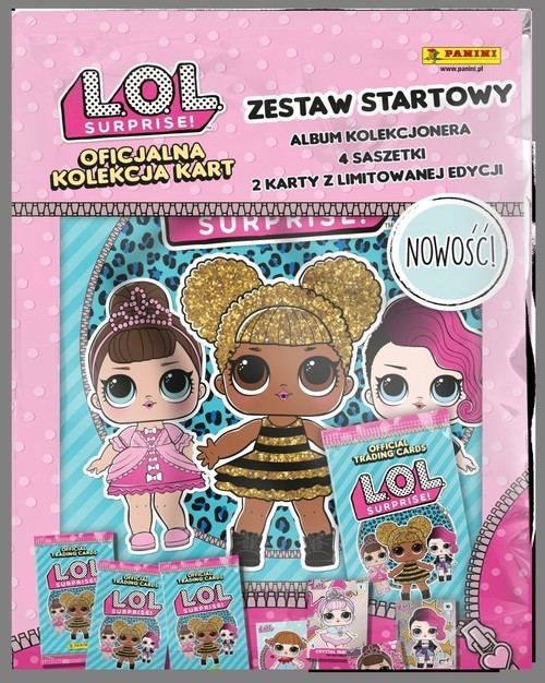 okładka L.O.L. Suprise Zestaw startowy książka