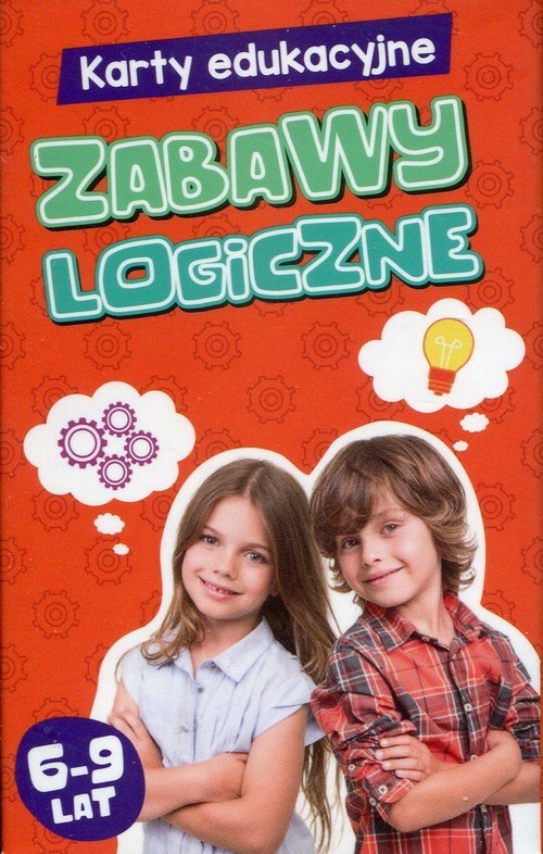 okładka Karty edukacyjne Zabawy logiczne 6-9 lat książka