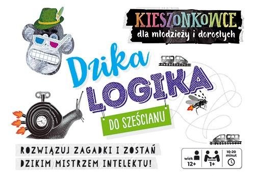 okładka Kieszonkowce logiczne Dzika logika do sześcianu (12+) książka