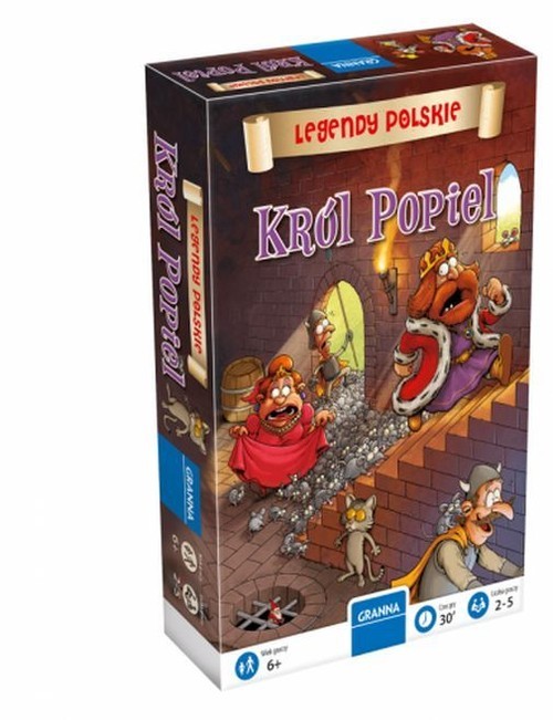 okładka Król Popiel książka | Jan Madejski