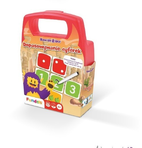 okładka Fundels - Dopasowywanie cyferek książka
