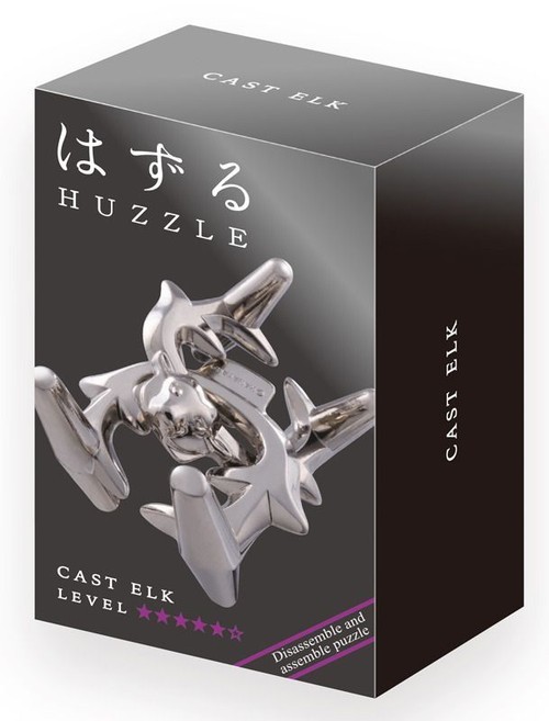 okładka Huzzle Cast Elk poziom 5/6 książka