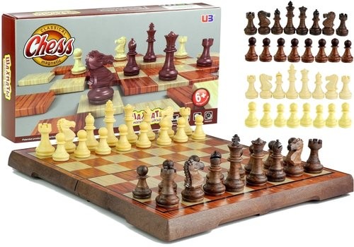 okładka Zestaw do gry w szachy magnetyczne składane książka