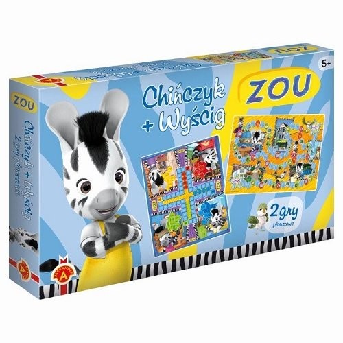 okładka Chińczyk + Wyścig Zou książka