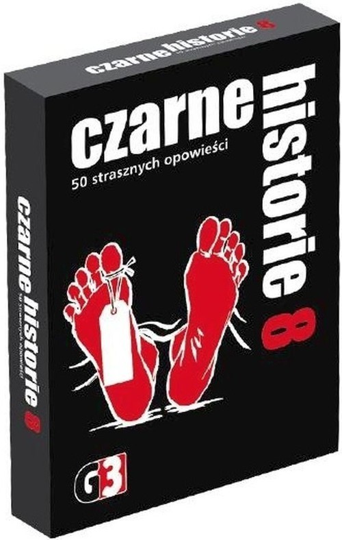 okładka Czarne historie 8 50 strasznych opowieści książka