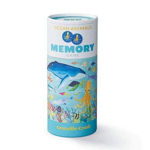 okładka Memo Zwierzęta morskie 72 elementy książka