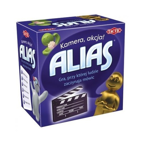okładka Alias, kamera, akcja! książka