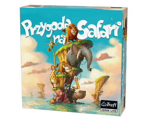 okładka Przygoda na safari książka