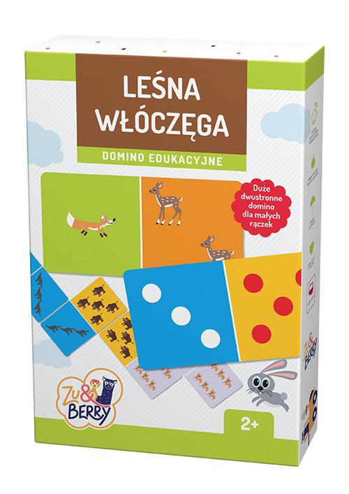 okładka Leśna włóczęga domino książka