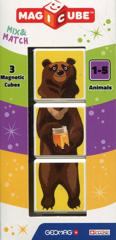 okładka Magicube zwierzęta książka