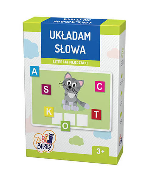 okładka Układam słowa Literaki młodziaki książka