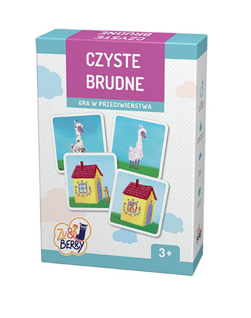 okładka Czyste brudne Gra w przeciwieństwa książka