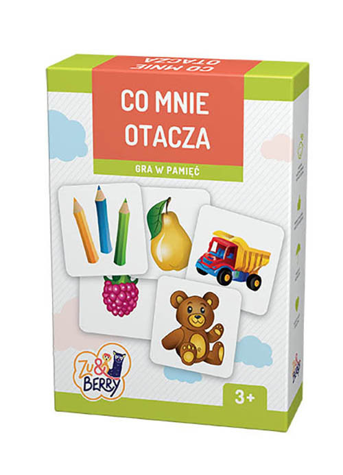 okładka Co mnie otacza Gra w pamięć książka