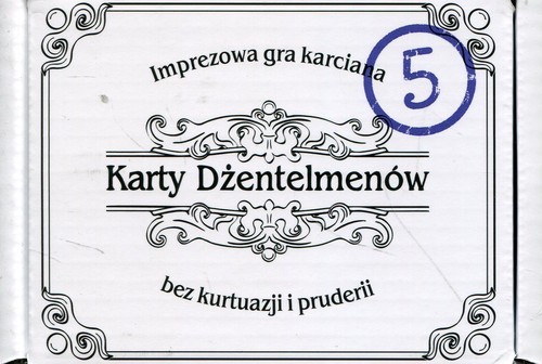 okładka Karty dżentelmenów Epizod piąty książka