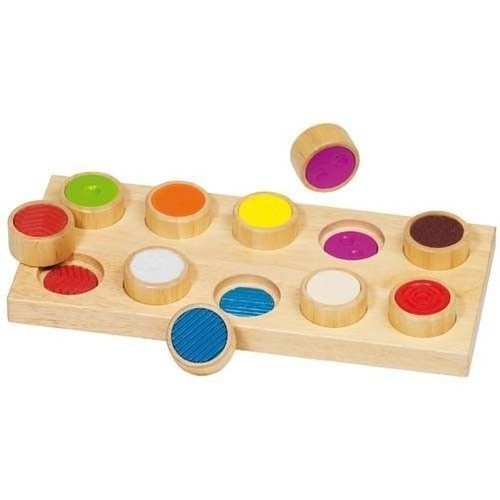 okładka Układanka pamięciowa dotykowa z planszą książka