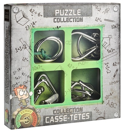 okładka Łamigłowki metalowe 4 sztuki Junior książka