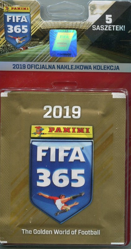 okładka FIFA 365 2019 Oficjalna naklejkowa kolekcja książka