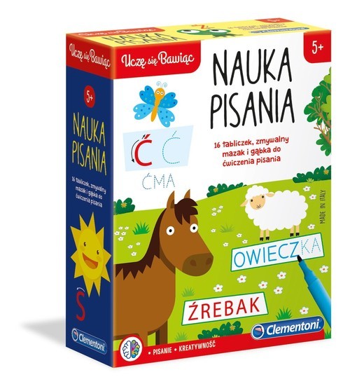 okładka Uczę się Bawiąc Nauka pisania książka