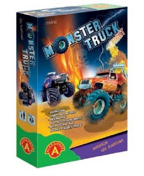 okładka Monster Truck Mini gra planszowa książka