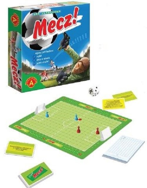 okładka Mecz Gra planszowa książka