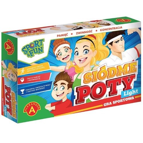 okładka Sport & Fun Siódme poty Light książka