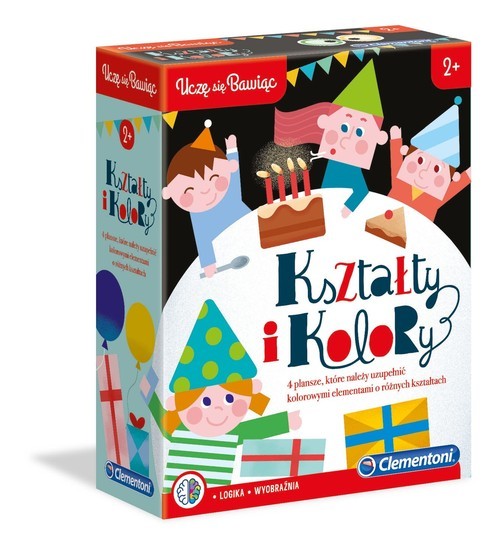 okładka Kształty i kolory książka