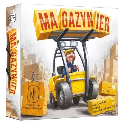 okładka Magazynier książka | Kung Jog